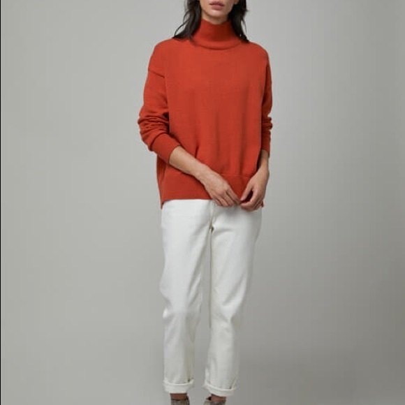 Oak+Fort black mock neck sweater - Picture 3 of 5